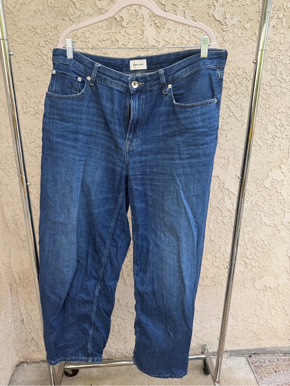 Everlane Dark Blue Denim Jeans